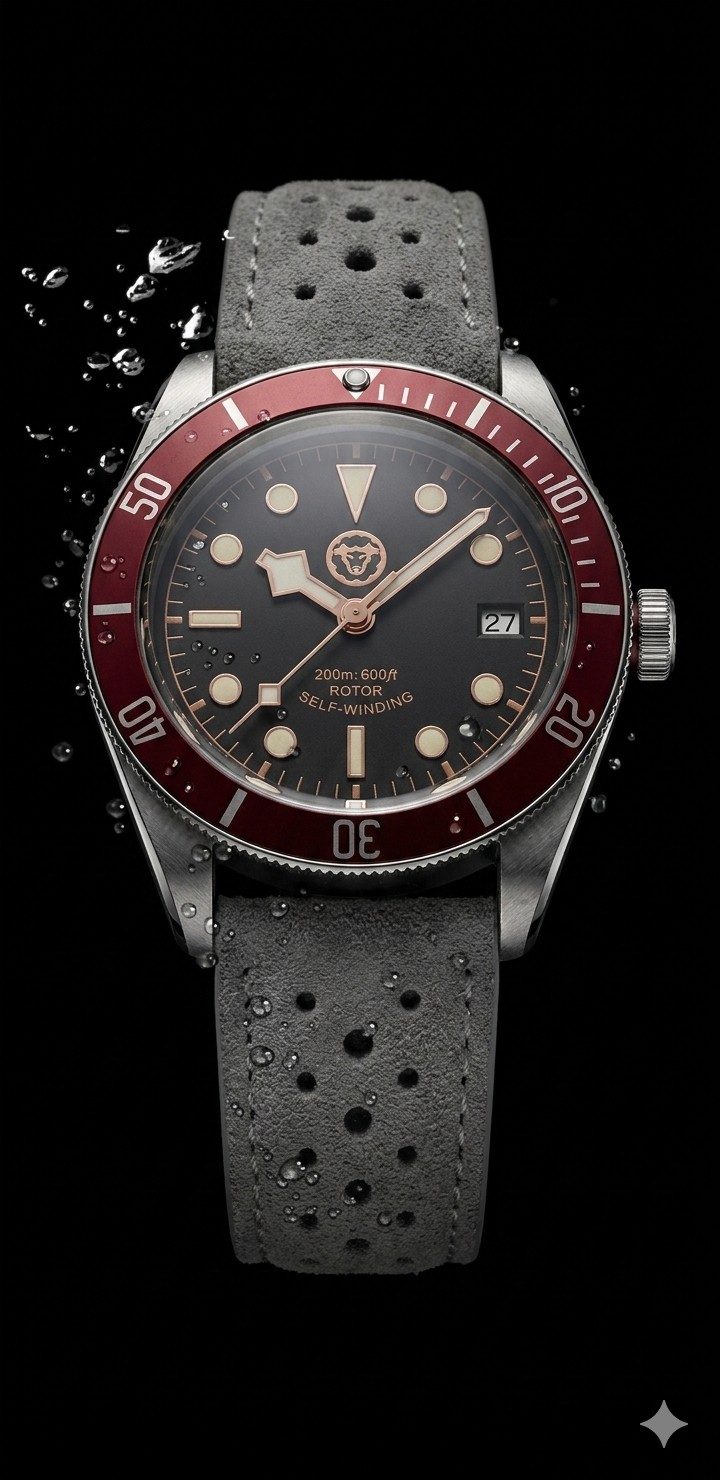 Diver 200 · Burdeo Gamuza