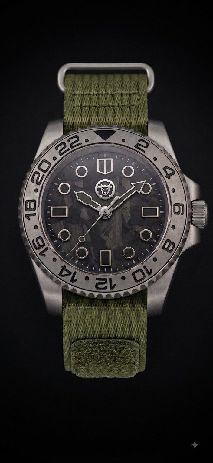 Diver GMT · Carbono